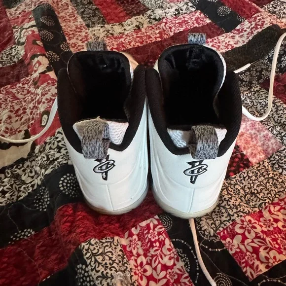 NIKE AIR FOAMPOSITE ONE WHITE ICE  5.5youth - Picture 4 of 5